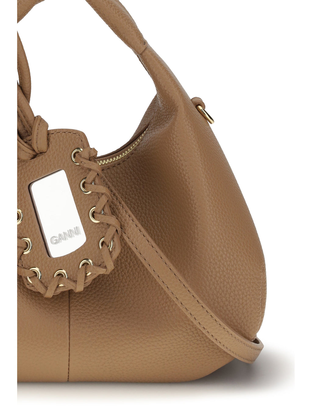 Ganni Women Hobo Handbag