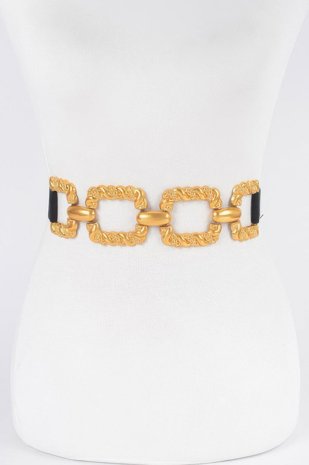 Multi Metal Buckle Elastic Plus Size Belt