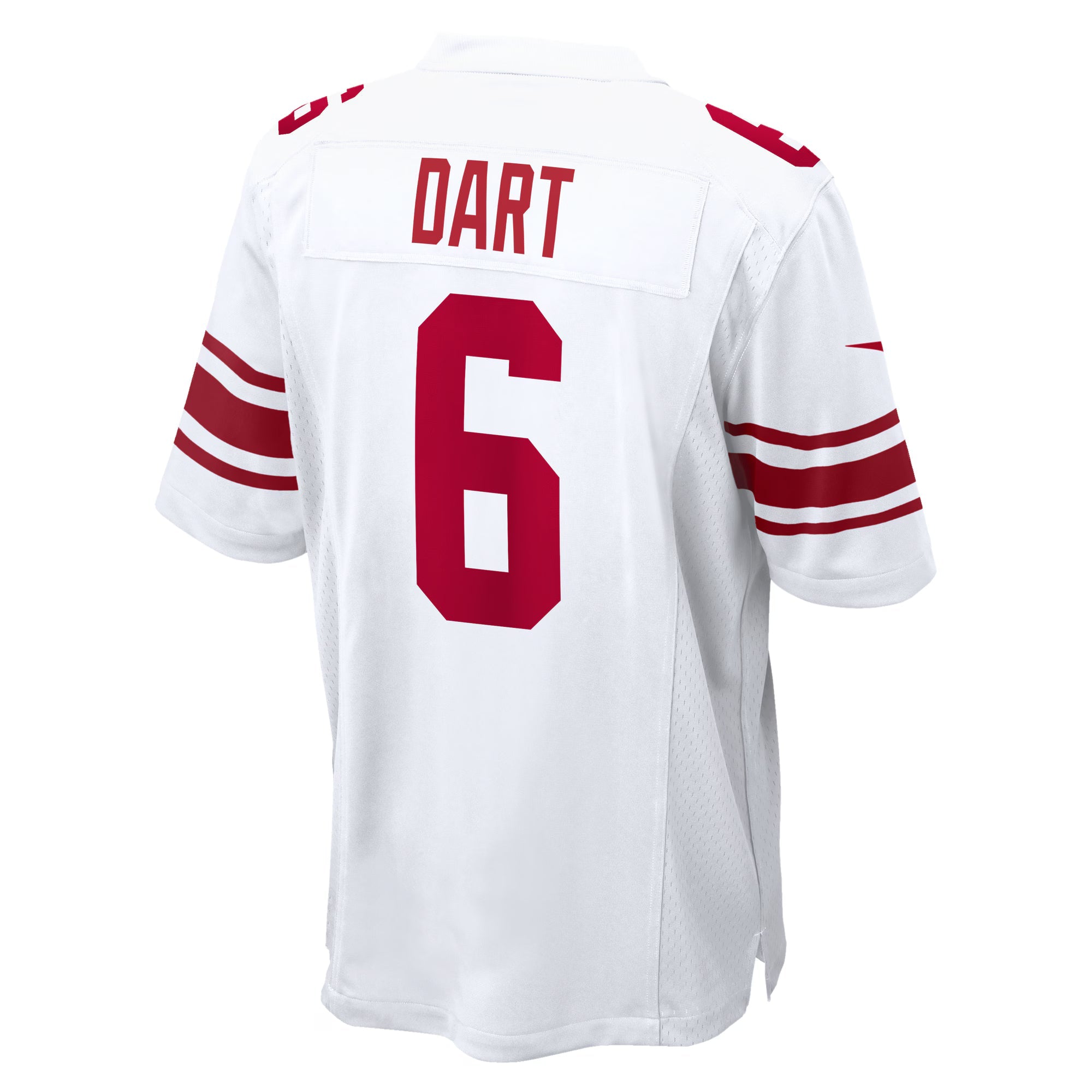 New York Giants Jaxson Dart White Game Jersey