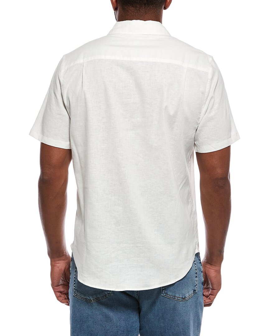 Onia Linen-Blend Solid Shirt