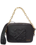 Off-White Medium Nylon & Leather Camera Bag
