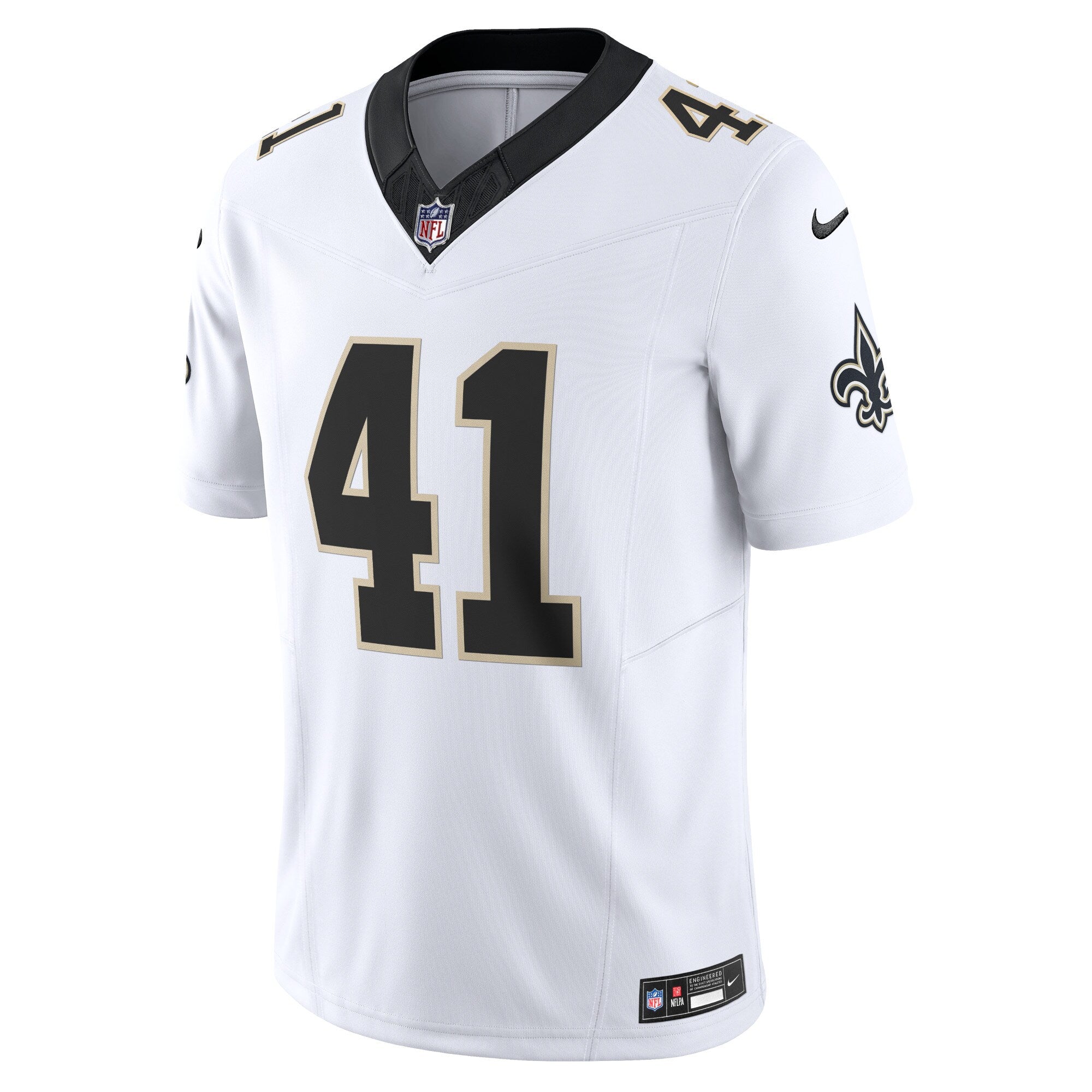 New Orleans Saints Alvin Kamara White Vapor F.U.S.E. Limited Jersey