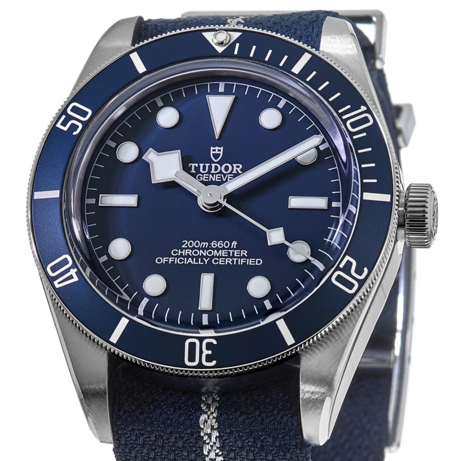 Tudor Black Bay Fifty-Eight Blue Dial Blue Fabric Strap Men's Watch M79030B-0003