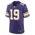 Minnesota Vikings Adam Thielen Purple Alternate Game Player Jersey