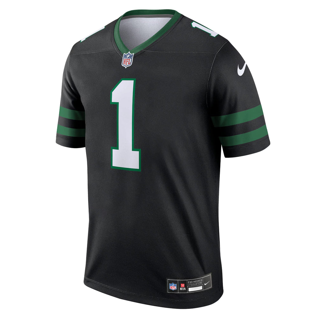 New York Jets Ahmad Sauce Gardner Black Legend Player Performance Top