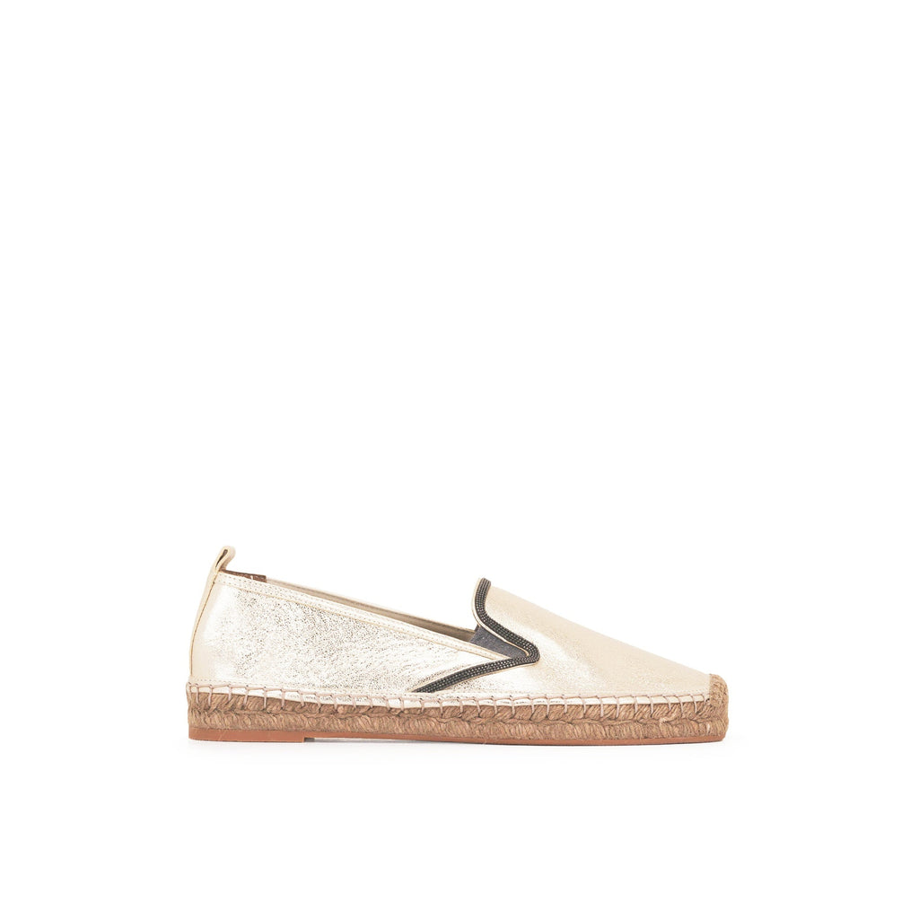 Brunello Cucinelli Leather Espadrilles Women