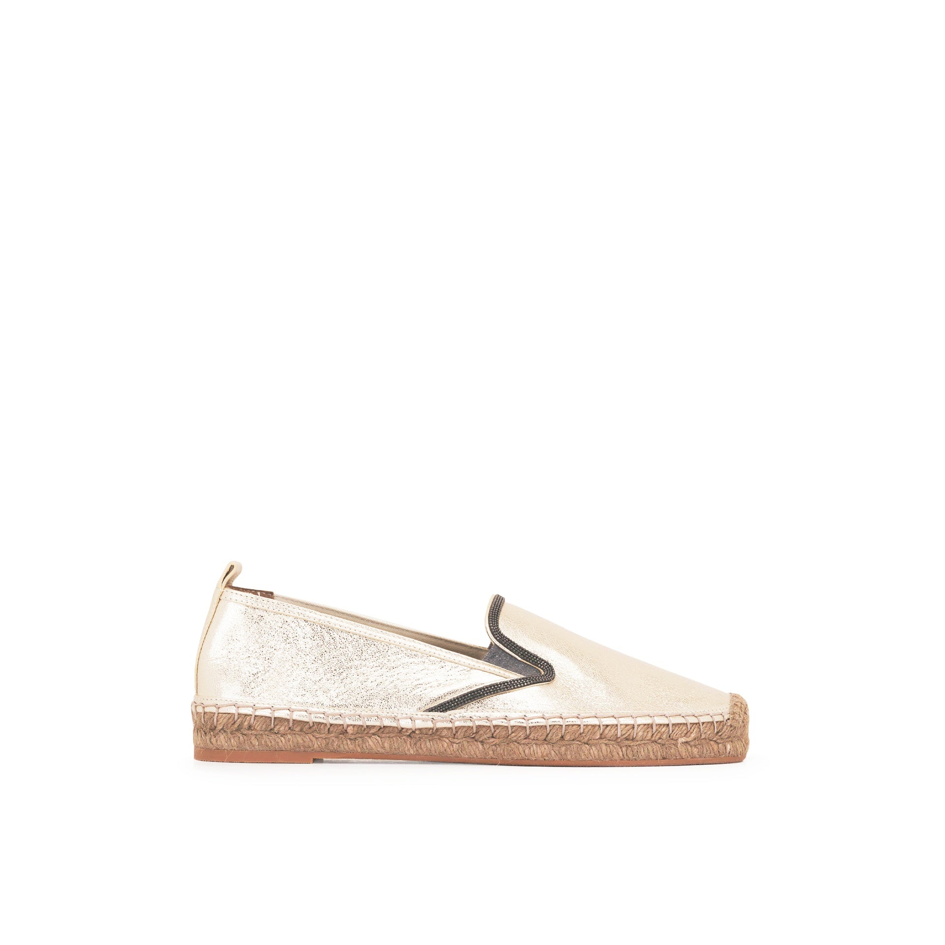 Brunello Cucinelli Leather Espadrilles Women