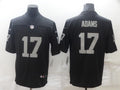 Men's Las Vegas Raiders Davante Adams #17 Black Game Player Jersey1