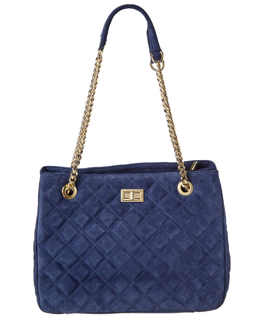 Isabella Rossetti Ravenna Suede Handbag