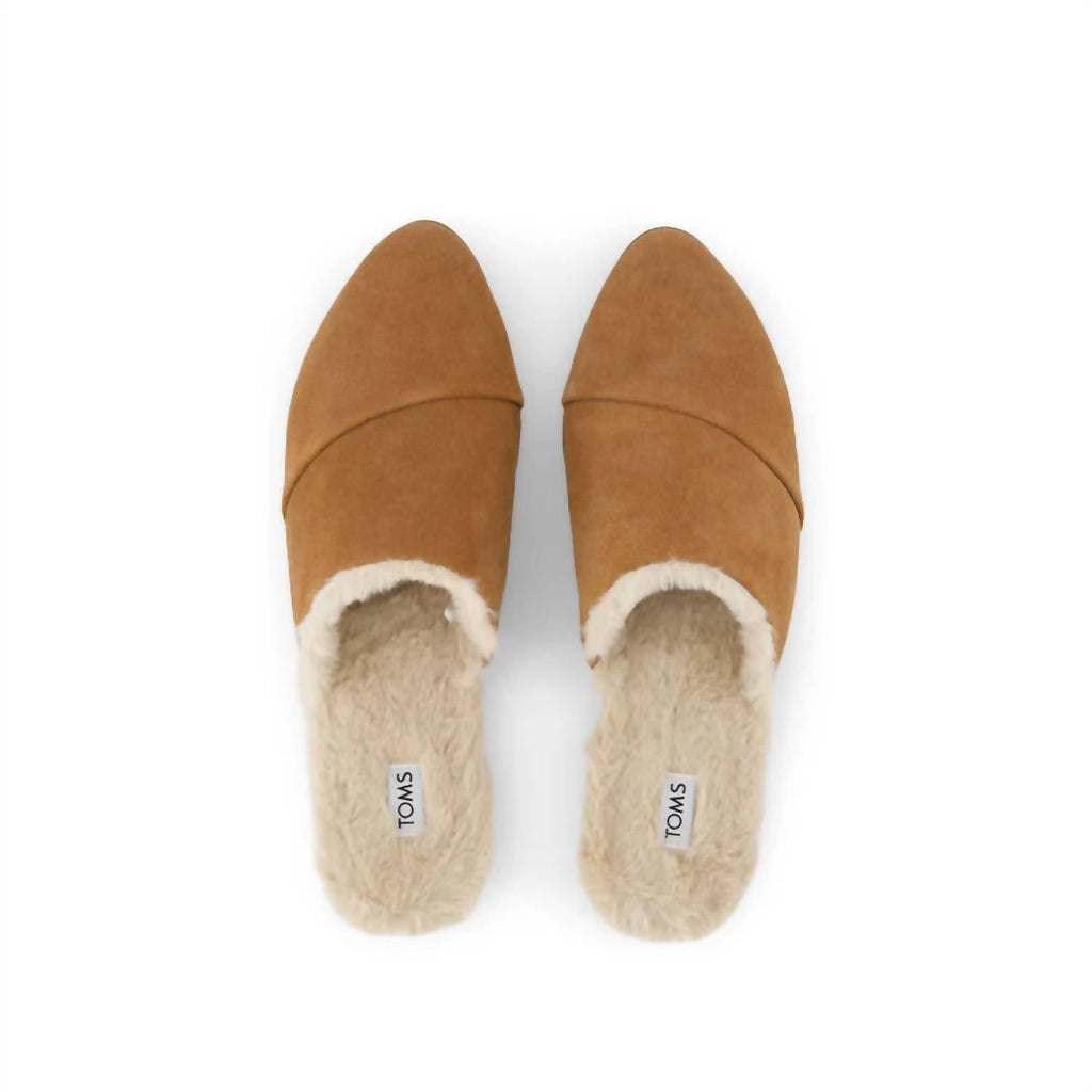 Women's Jade Mule In Cozy Brown