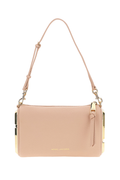 Pink Snapshot Leather Shoulder Bag