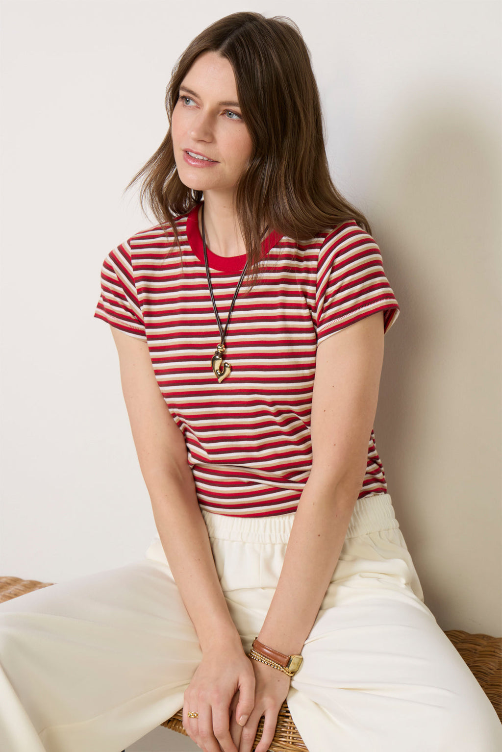 Women's The Slub Stripe T-Shirt