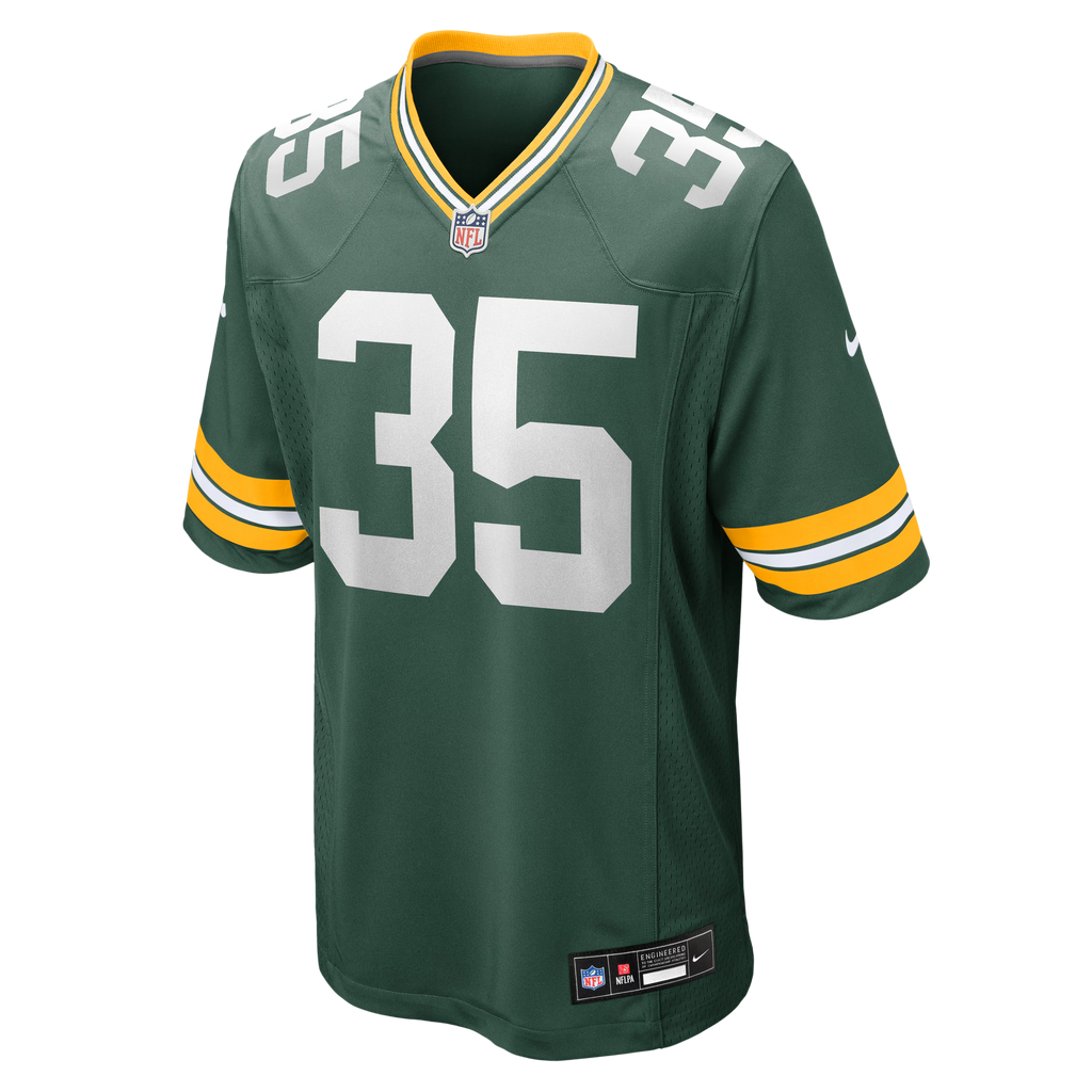 Green Bay Packers Lucas Havrisik Green Team Game Jersey