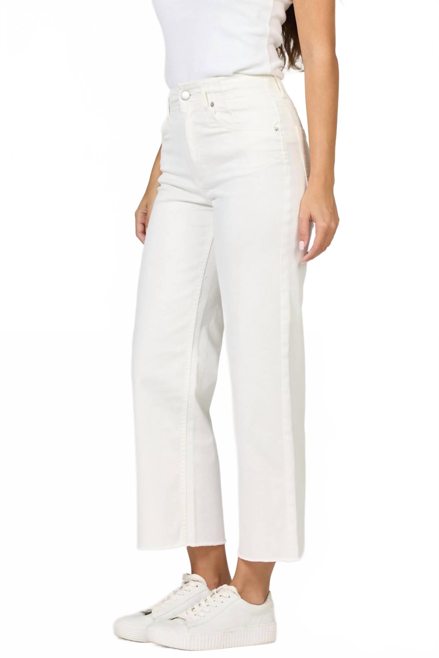 Holly High-Rise Jean In White