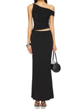 Calliope Skirt Set In Black