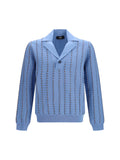 Fendi Men Trompe-L'œil Selleria Knit Sweater