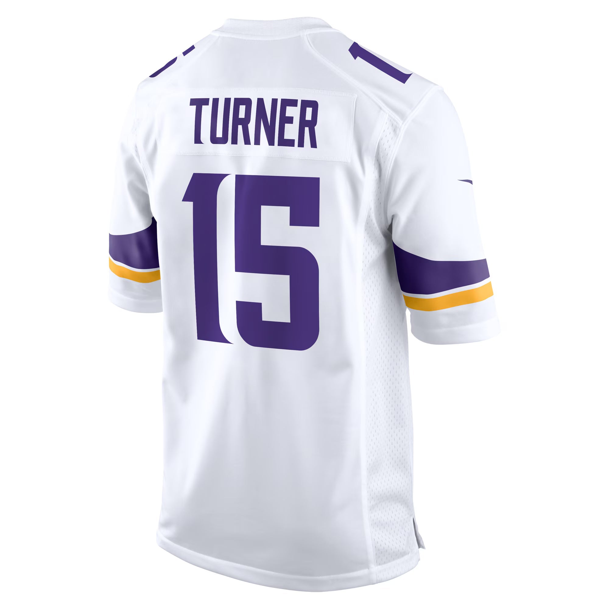 Minnesota Vikings Dallas Turner White Game Jersey