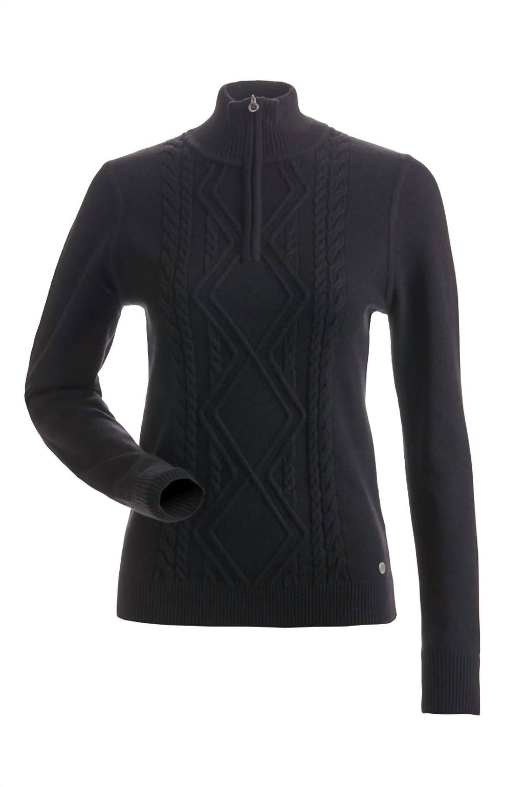 Women's Alpenglow Ski Sweater In Black