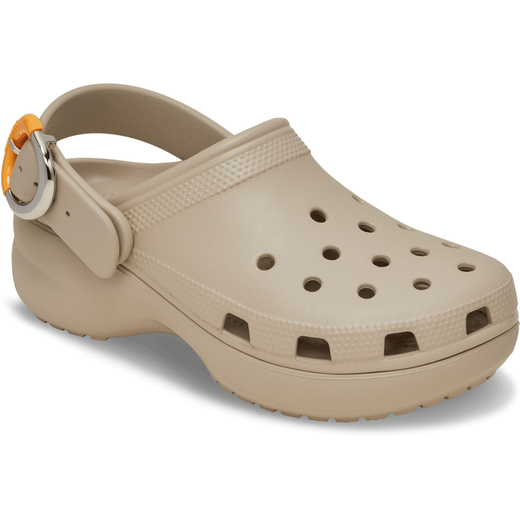 Classic Platform Dipped Buckle Clog