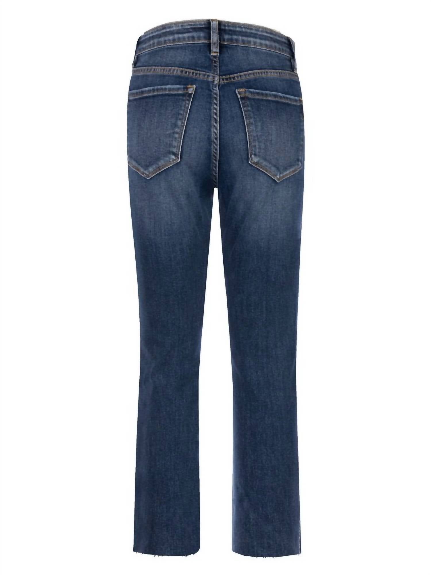 Women's Rachael High Rise Fab Ab Mom Raw Hem Jeans In Explore