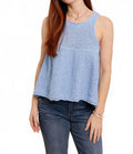 Swing Sweater Tank In Light Blue