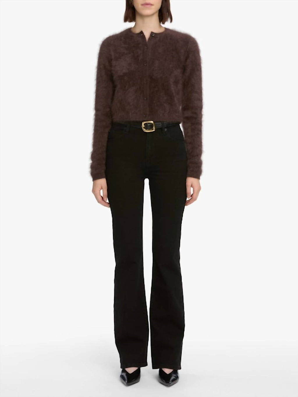 Arrow Bootcut Jeans In Black