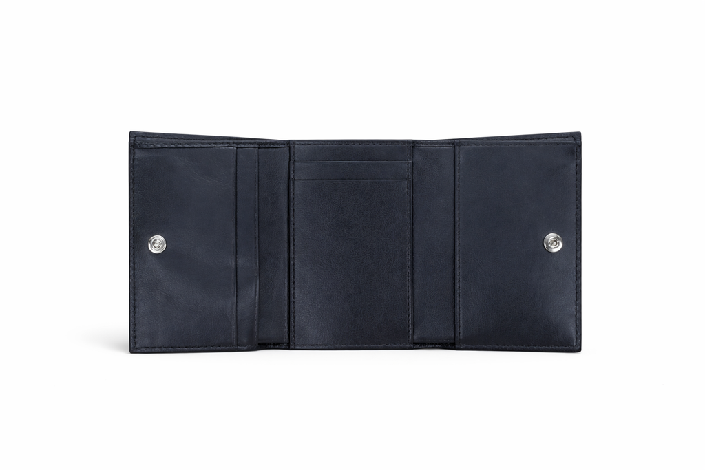 Marni Mending Bi-Fold Leather Wallet - Cassis Pink
