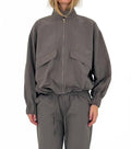 Sable Anorak Jacket In Charcoal