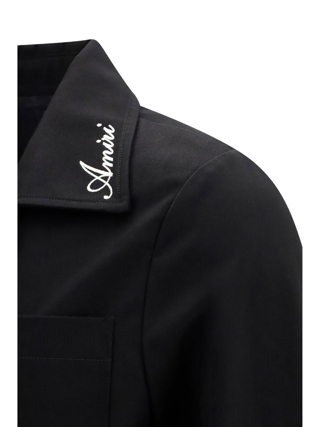 Amiri Men Script Collar Jacket