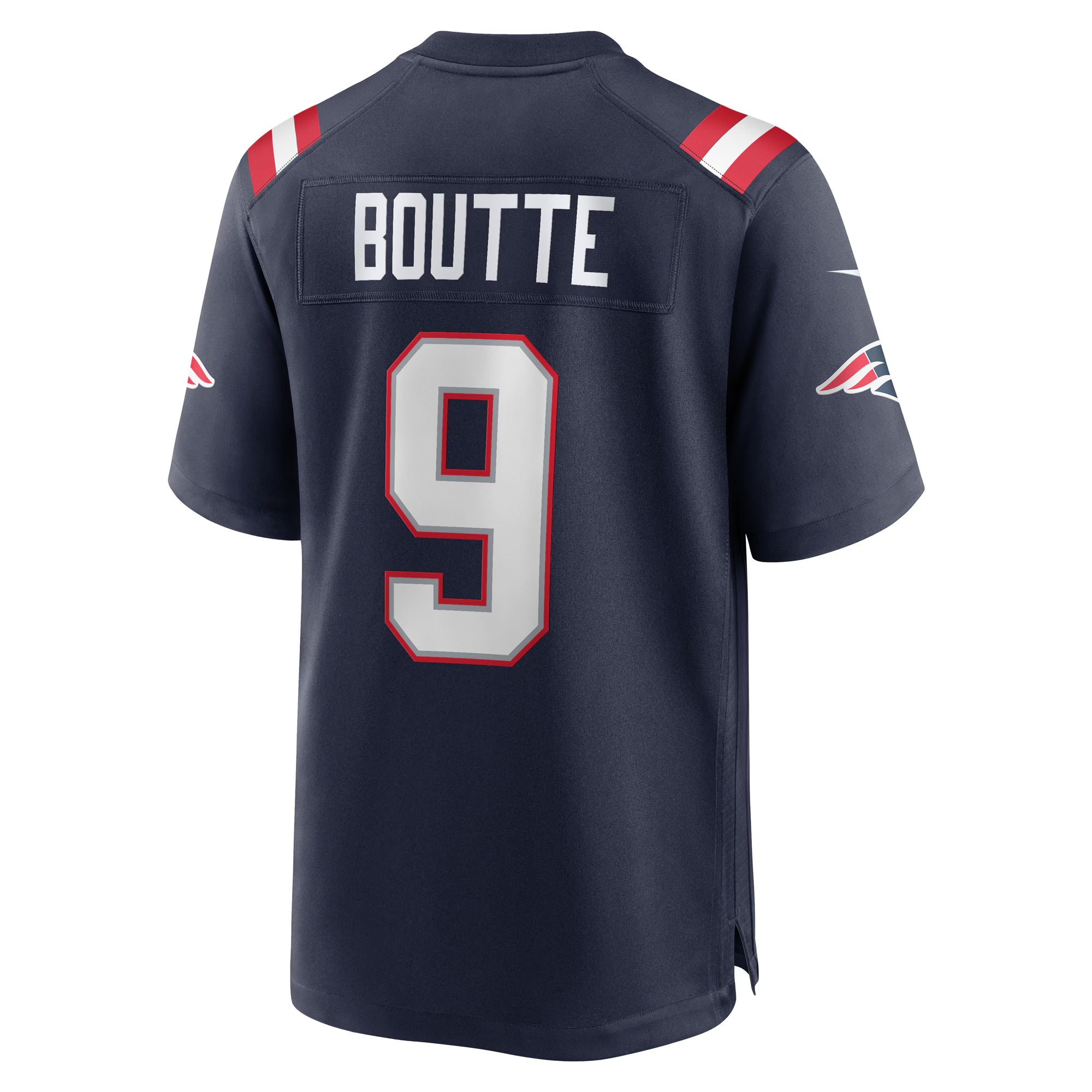 New England Patriots Kayshon Boutte Navy Game Jersey