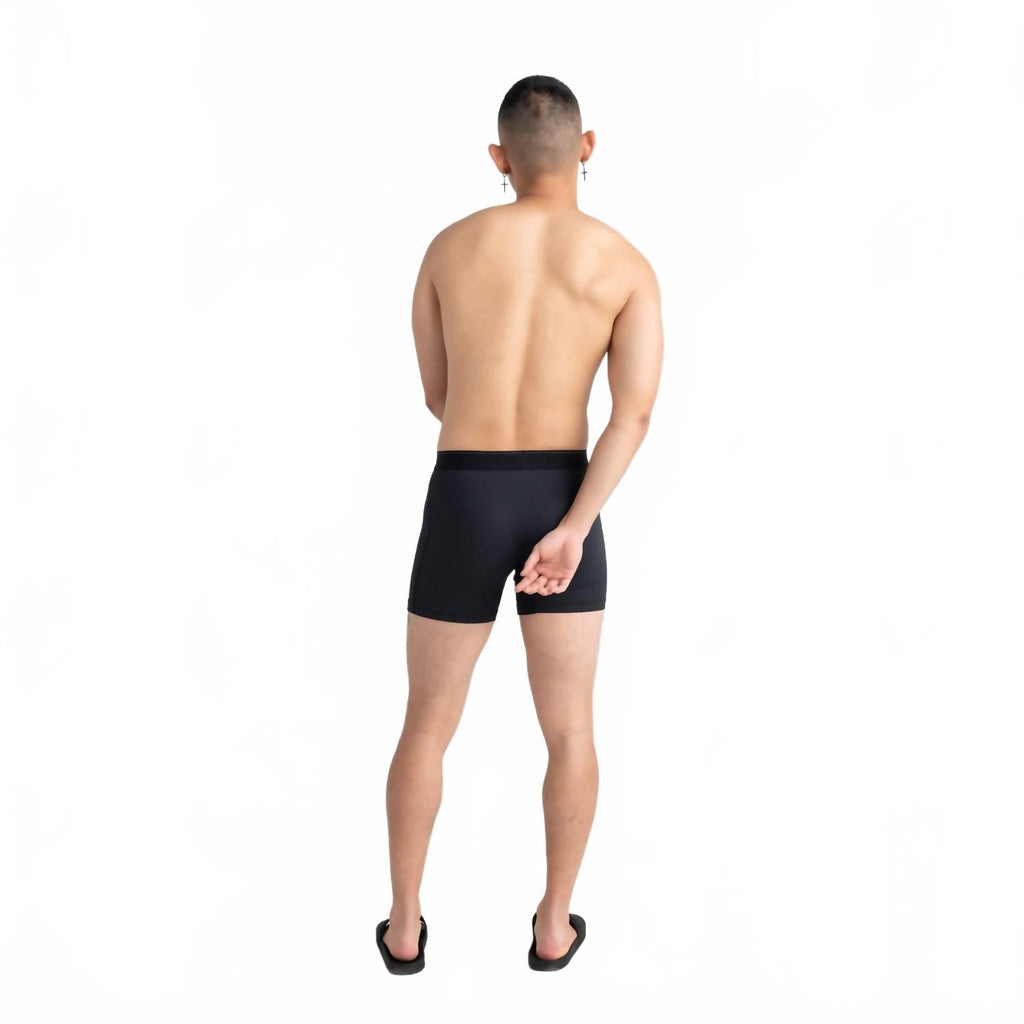 Quest Quick-Dry Mesh Boxer Brief In Black Ii