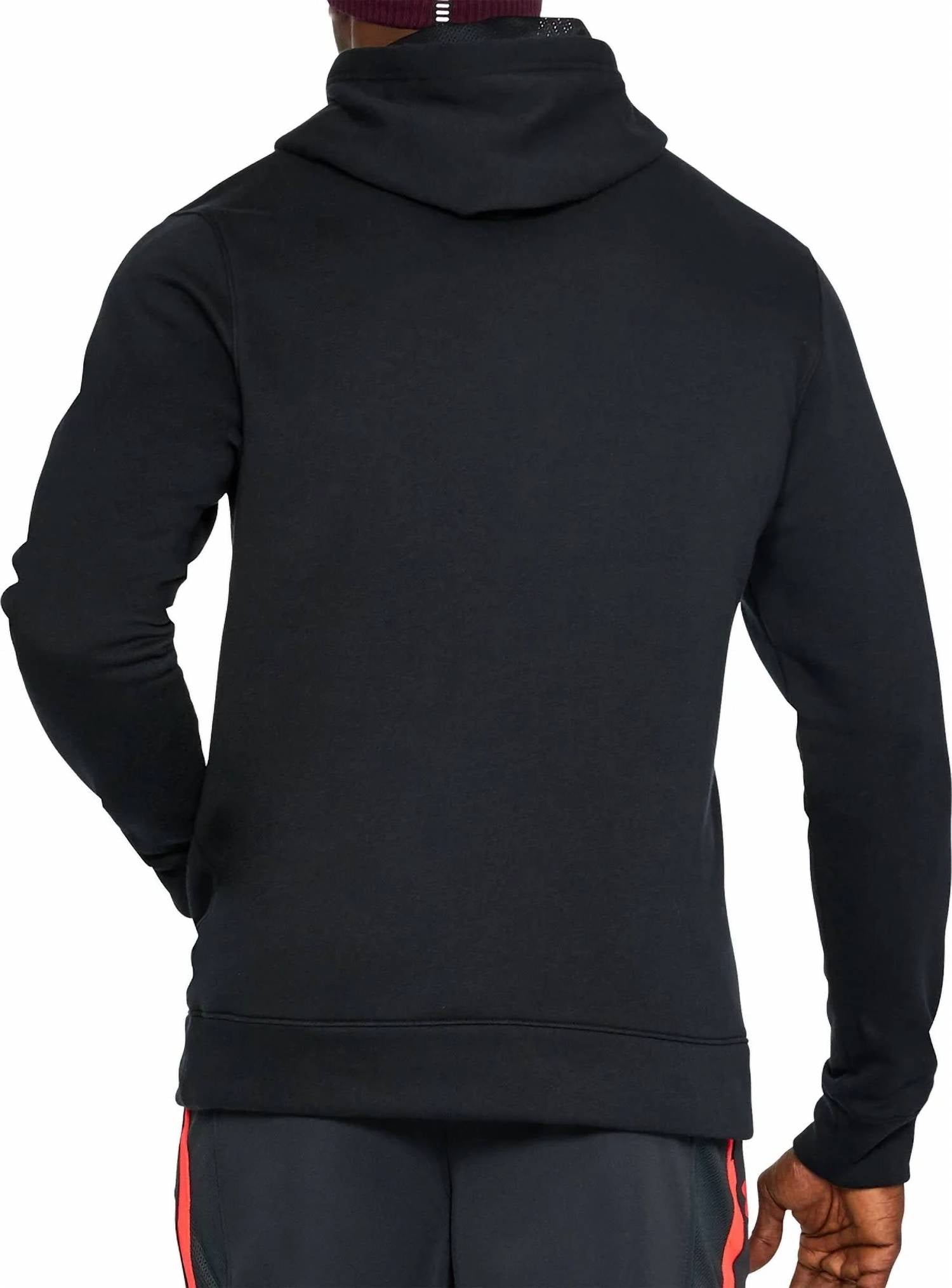Hustle Fleece Hoodie In Black
