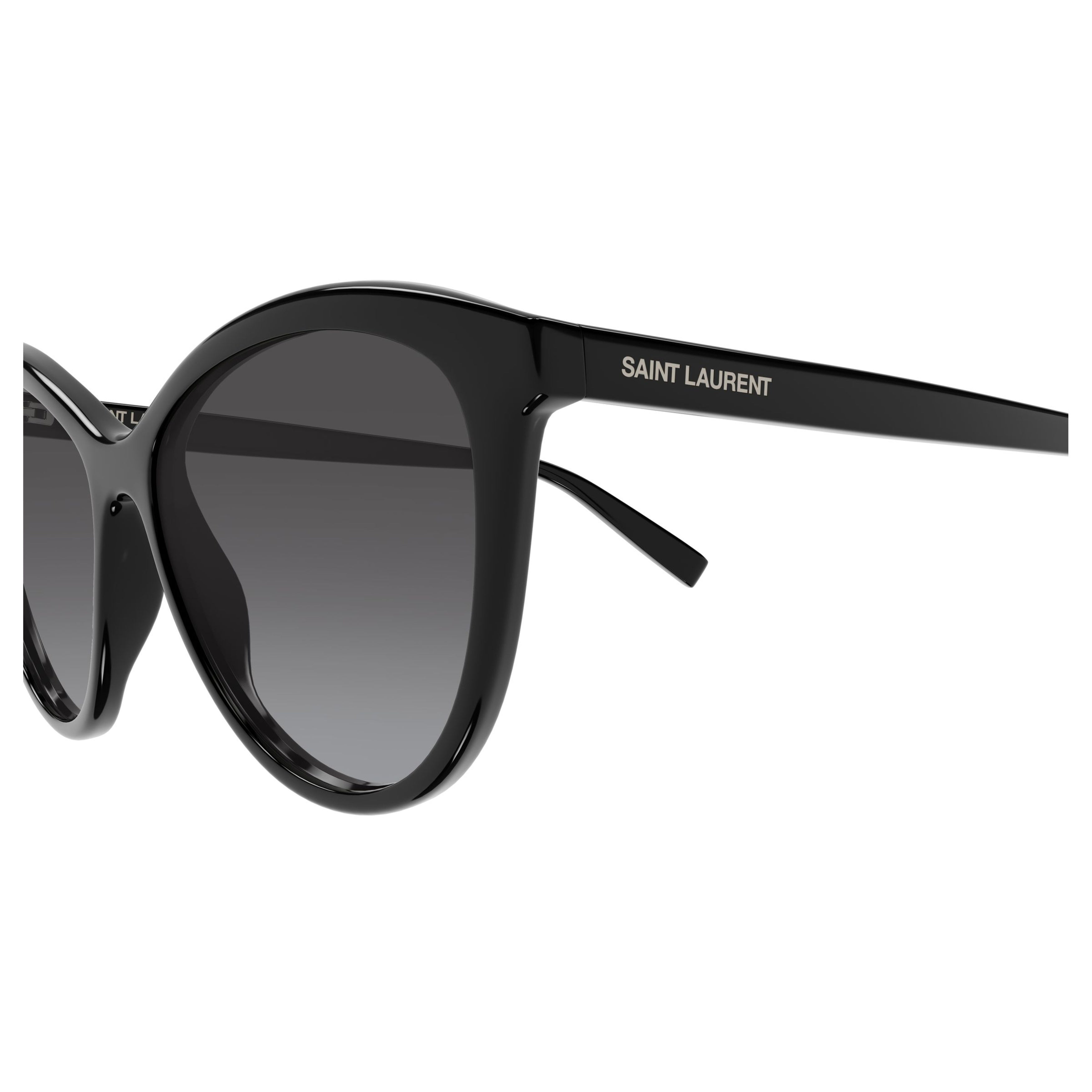 Rounded Cat-Eye Sunglasses With Gradient Lenses