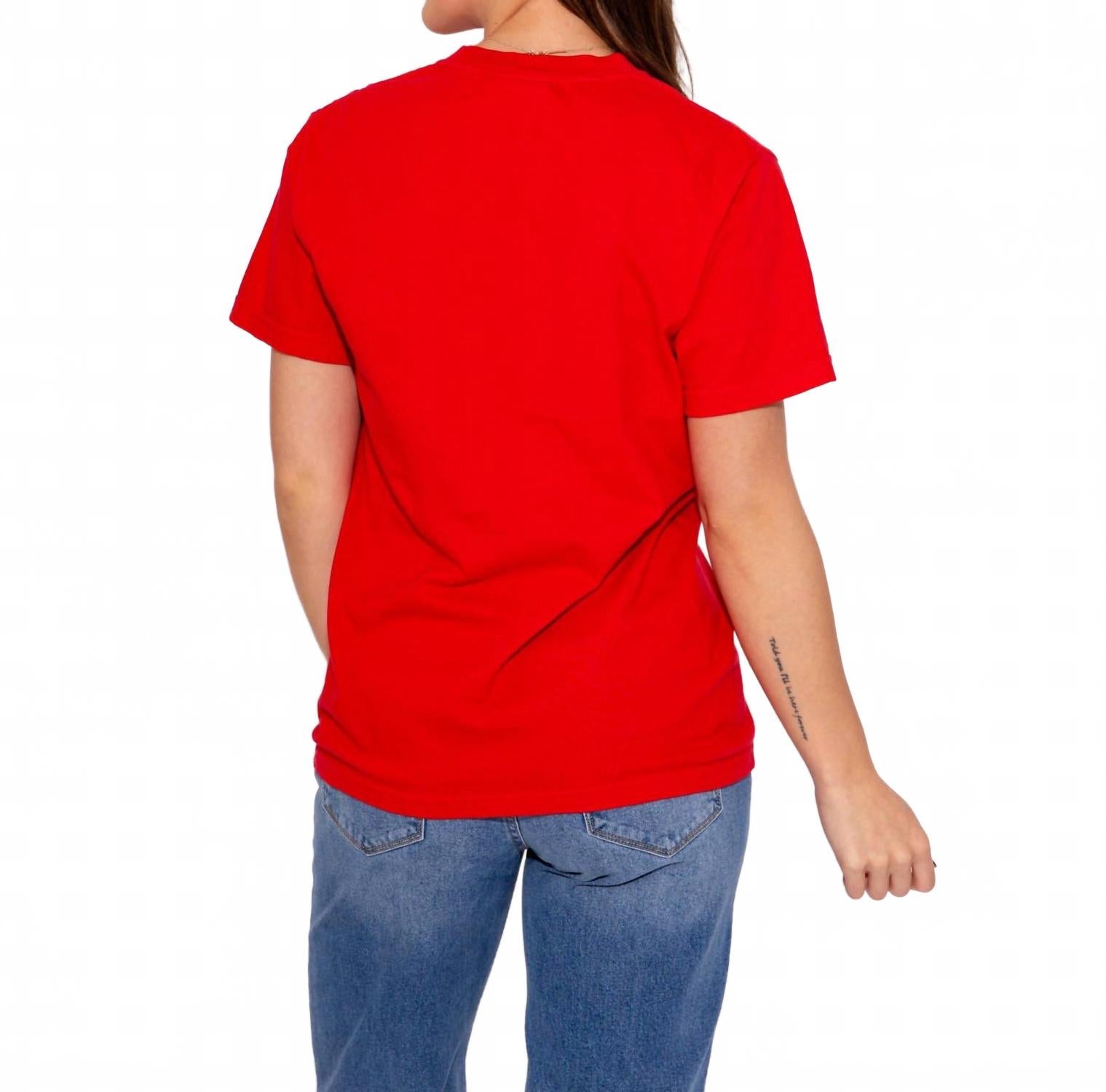Reason For The Season Tee In Red