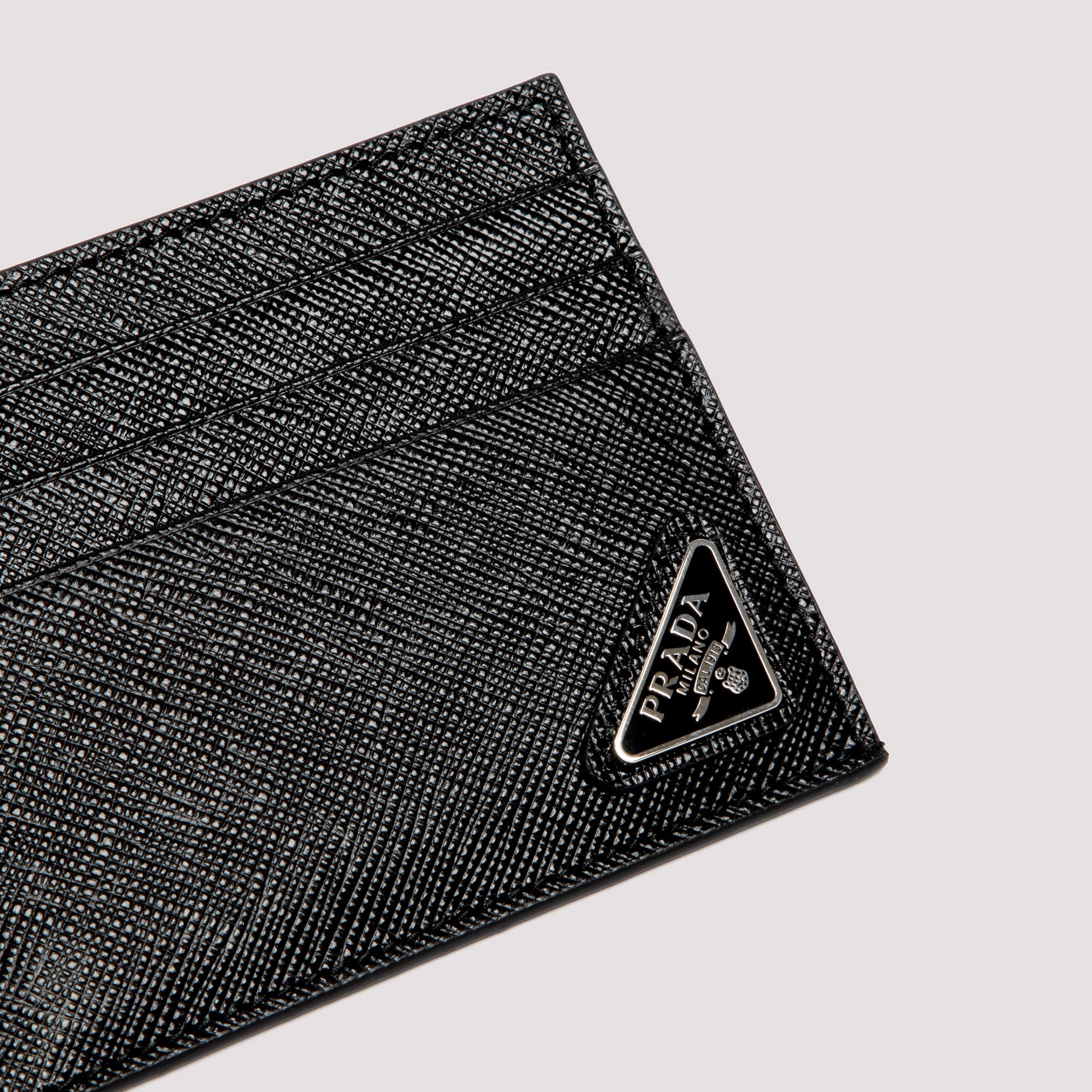 Prada Saffiano Sleek Card Holder Men