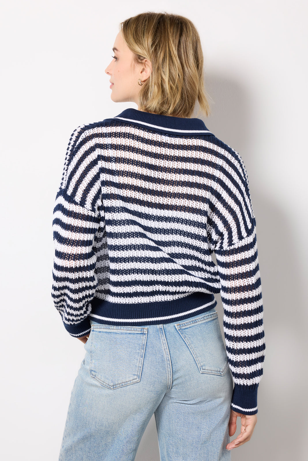 Women's Kimberly Stripe Tipping Pullover