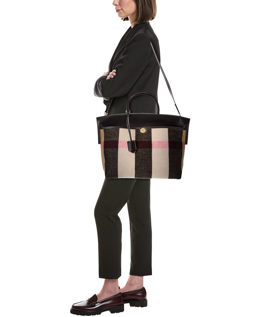 Burberry Society Vintage Check Tote (Authentic Pre-Loved)