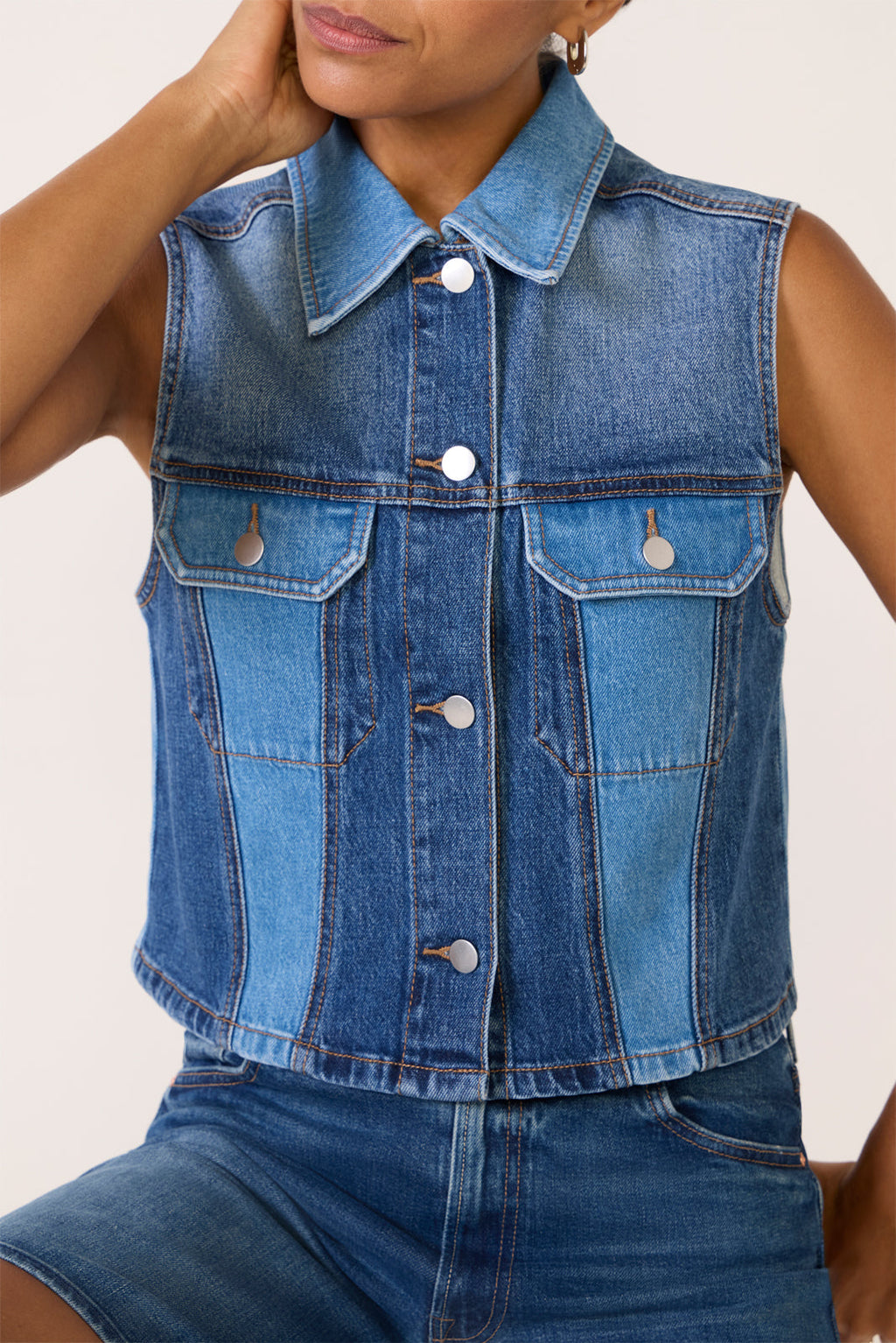 Women's Robbie Denim Vest