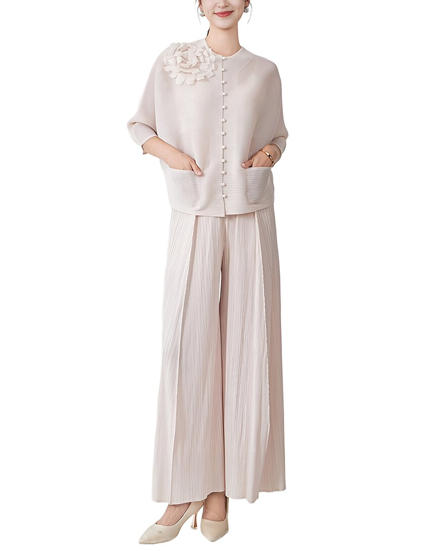 Linda Charm 2pc Top & Pant Set