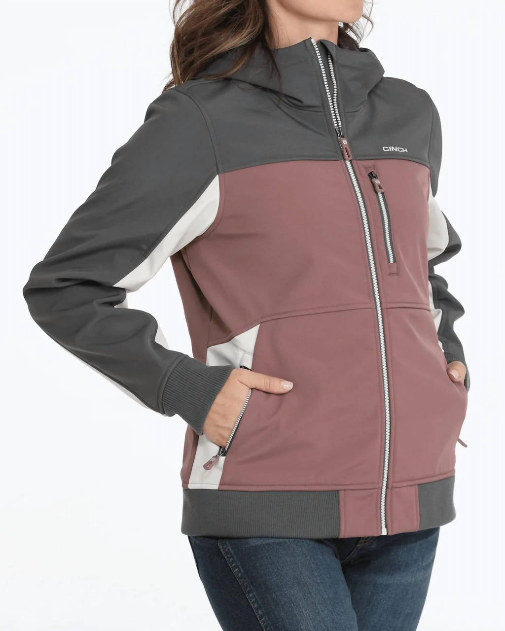 Bonded Softshell Jacket In Multi