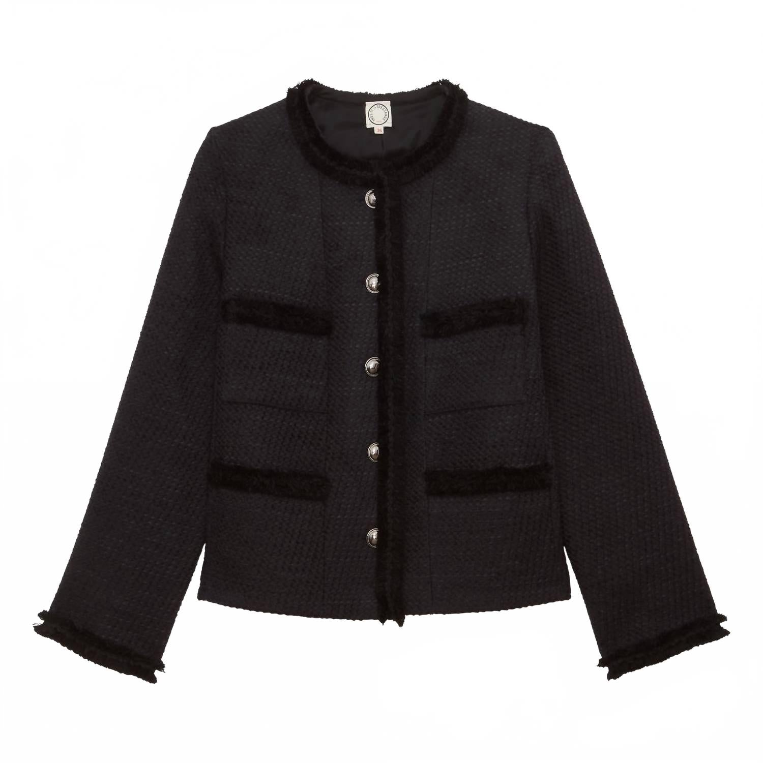 Adelaide Patch Pocket Jacket In Blue Navy