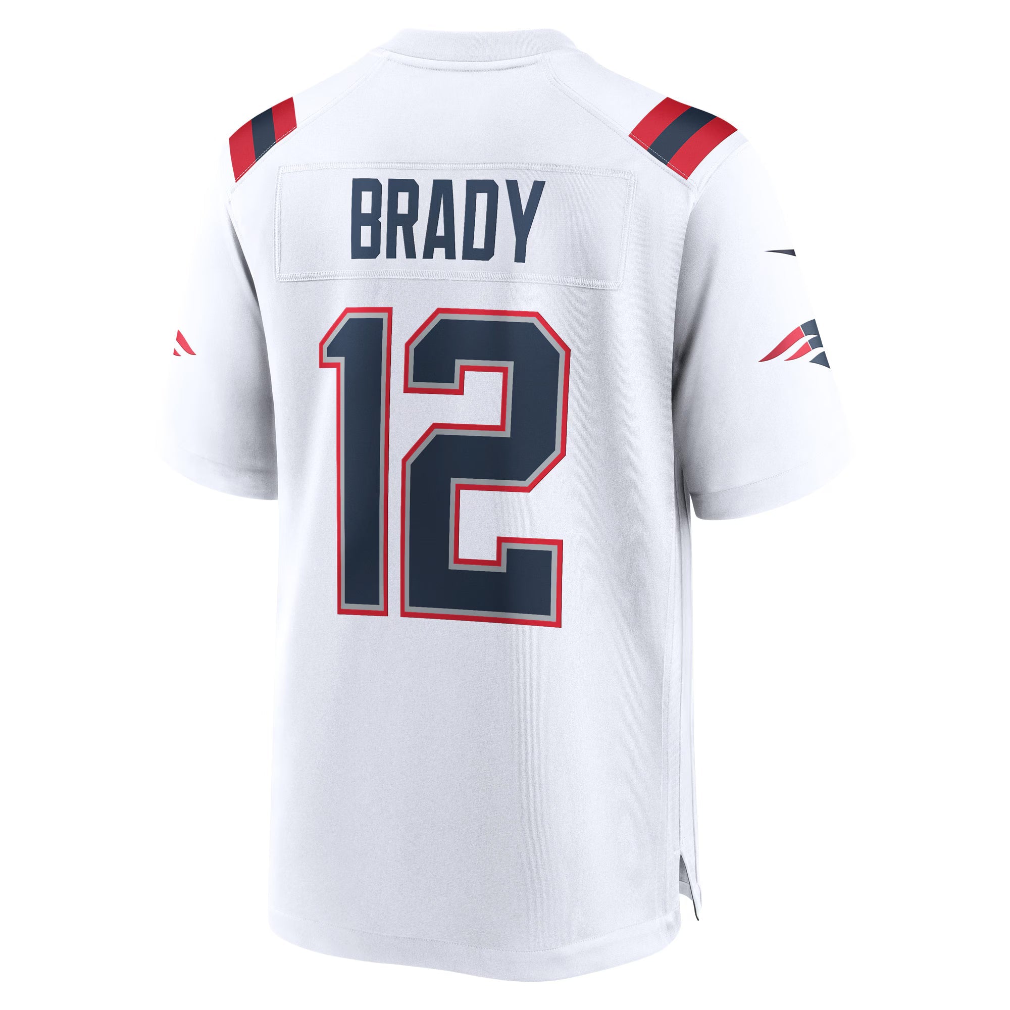 New England Patriots Tom Brady White Retired Game Jersey