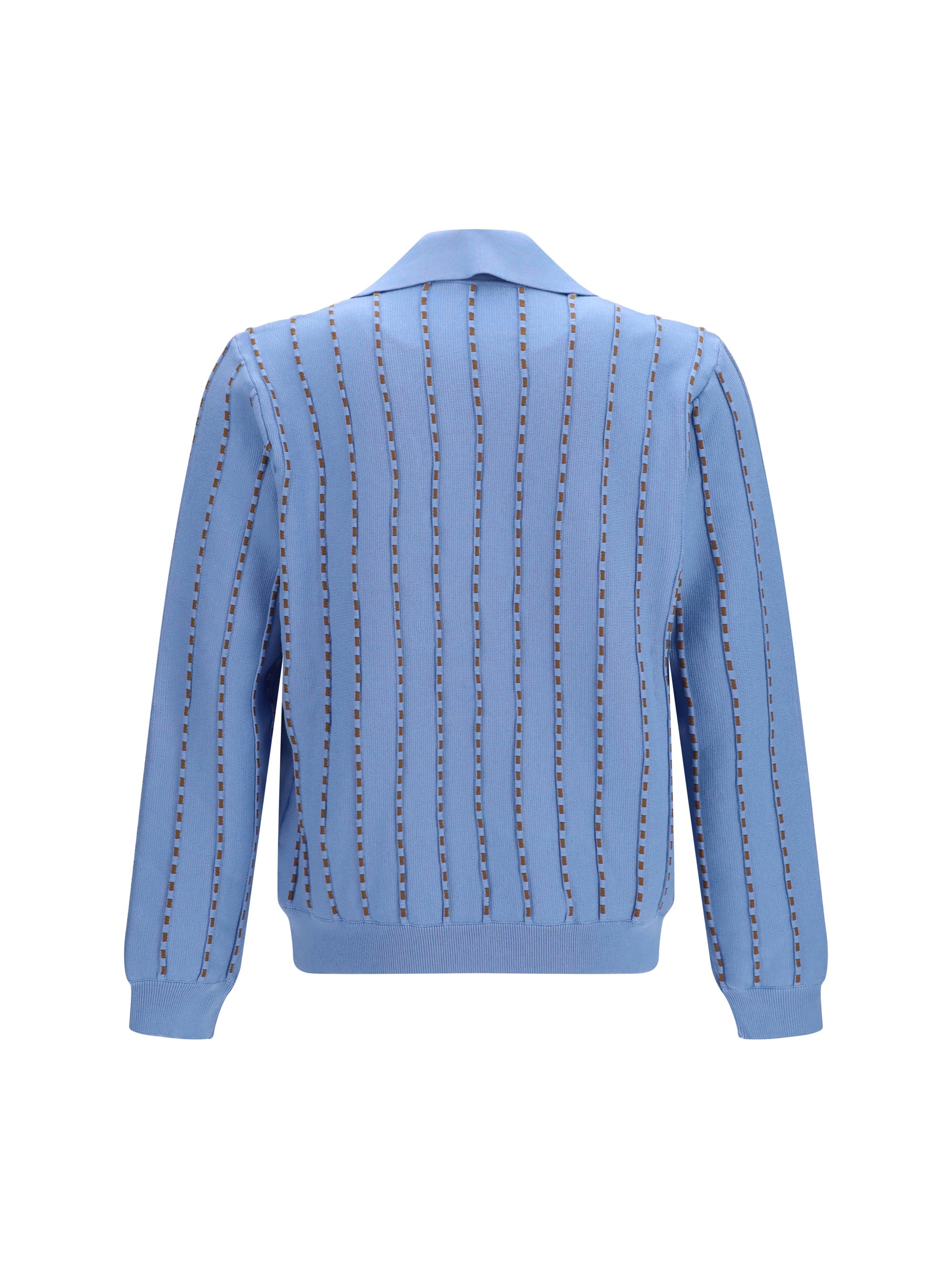 Fendi Men Trompe-L'œil Selleria Knit Sweater