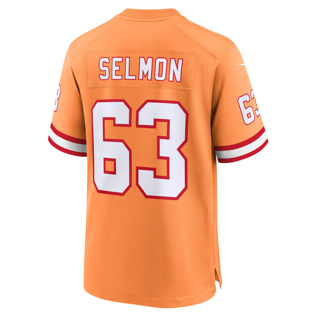 Tampa Bay Buccaneers Lee Roy Selmon Creamsicle 50th Season Game Jersey
