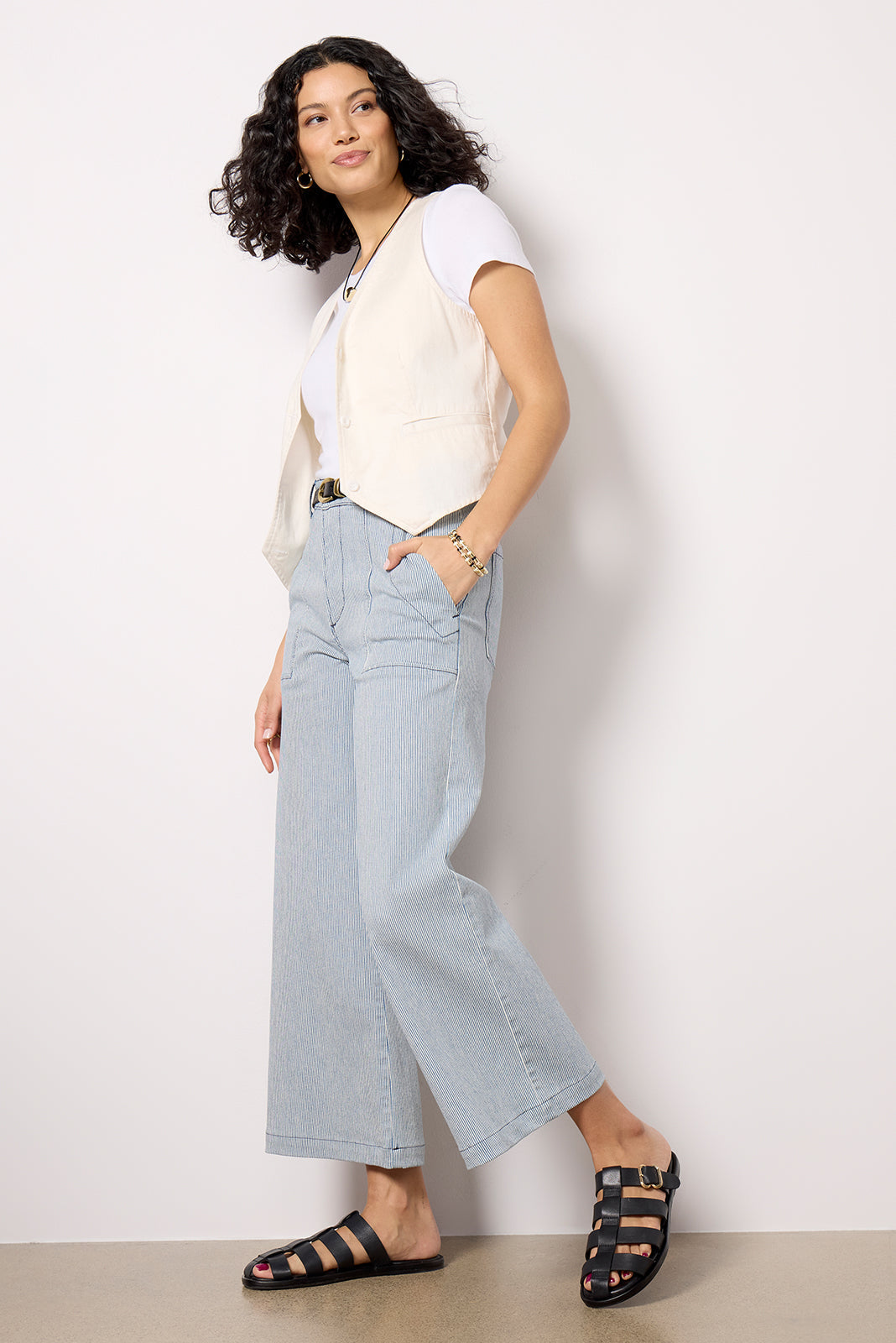 Women's Seamed Vest