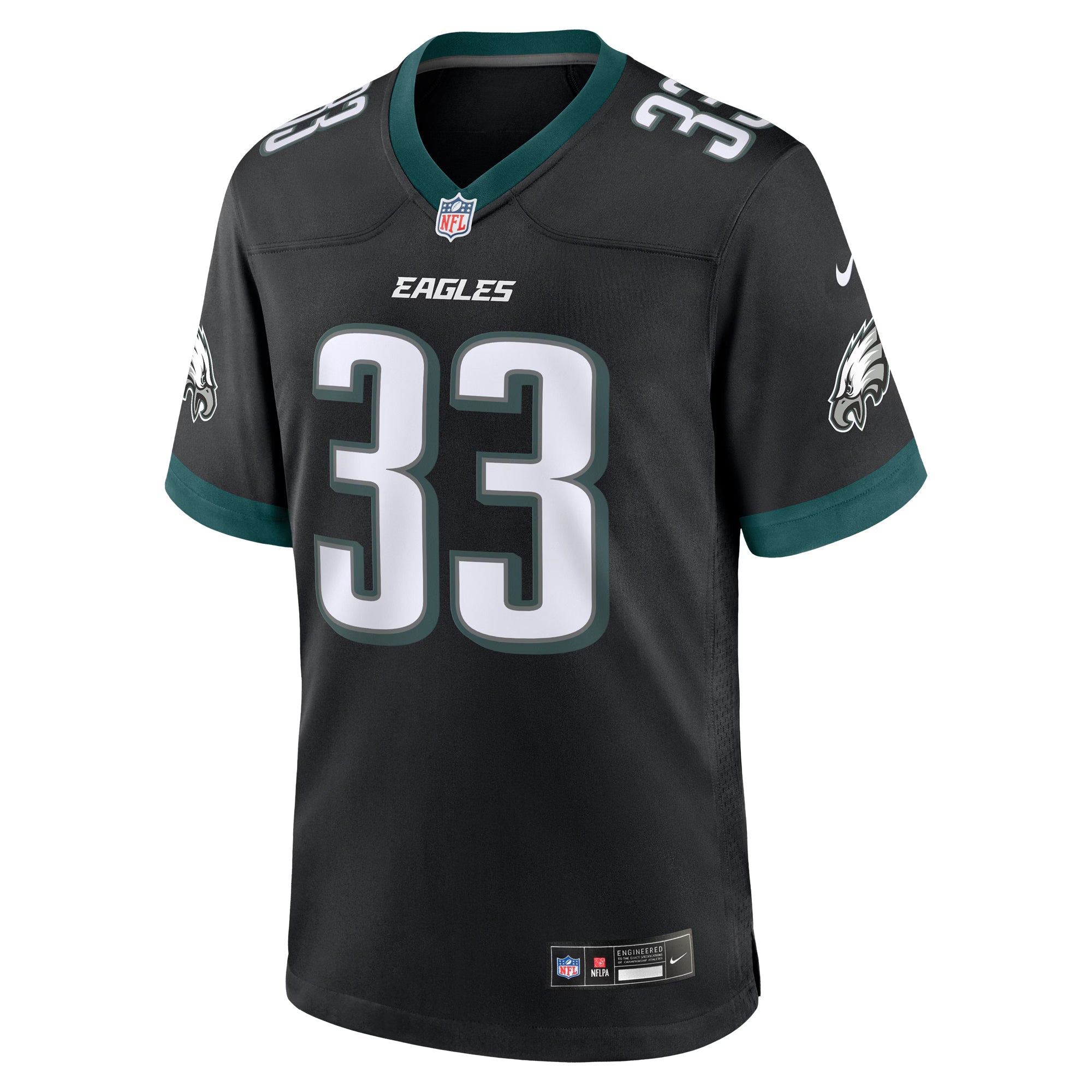Philadelphia Eagles Cooper DeJean Black Alternate Player Game Jersey