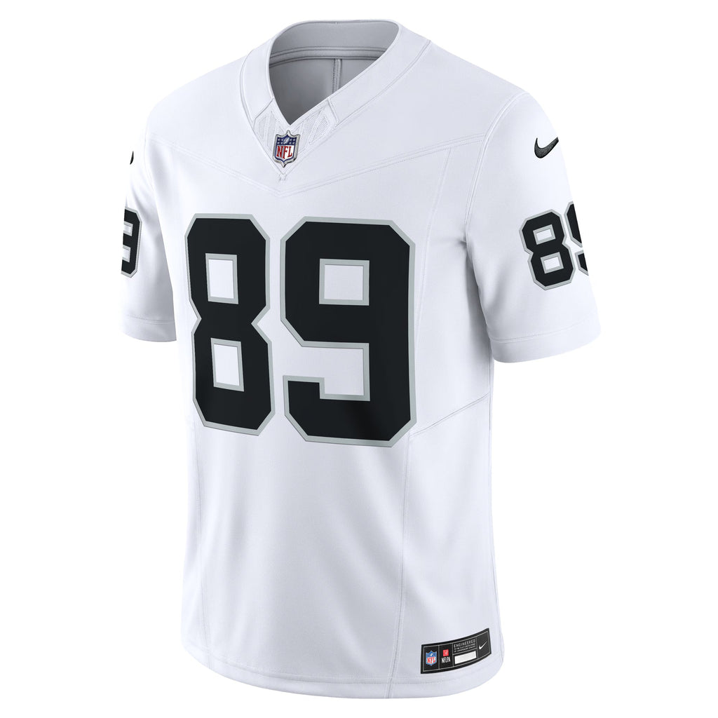 Las Vegas Raiders Brock Bowers White Vapor F.U.S.E. Limited Jersey