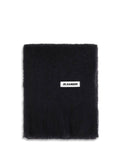 Jil Sander Women Wool Scarf With Logo