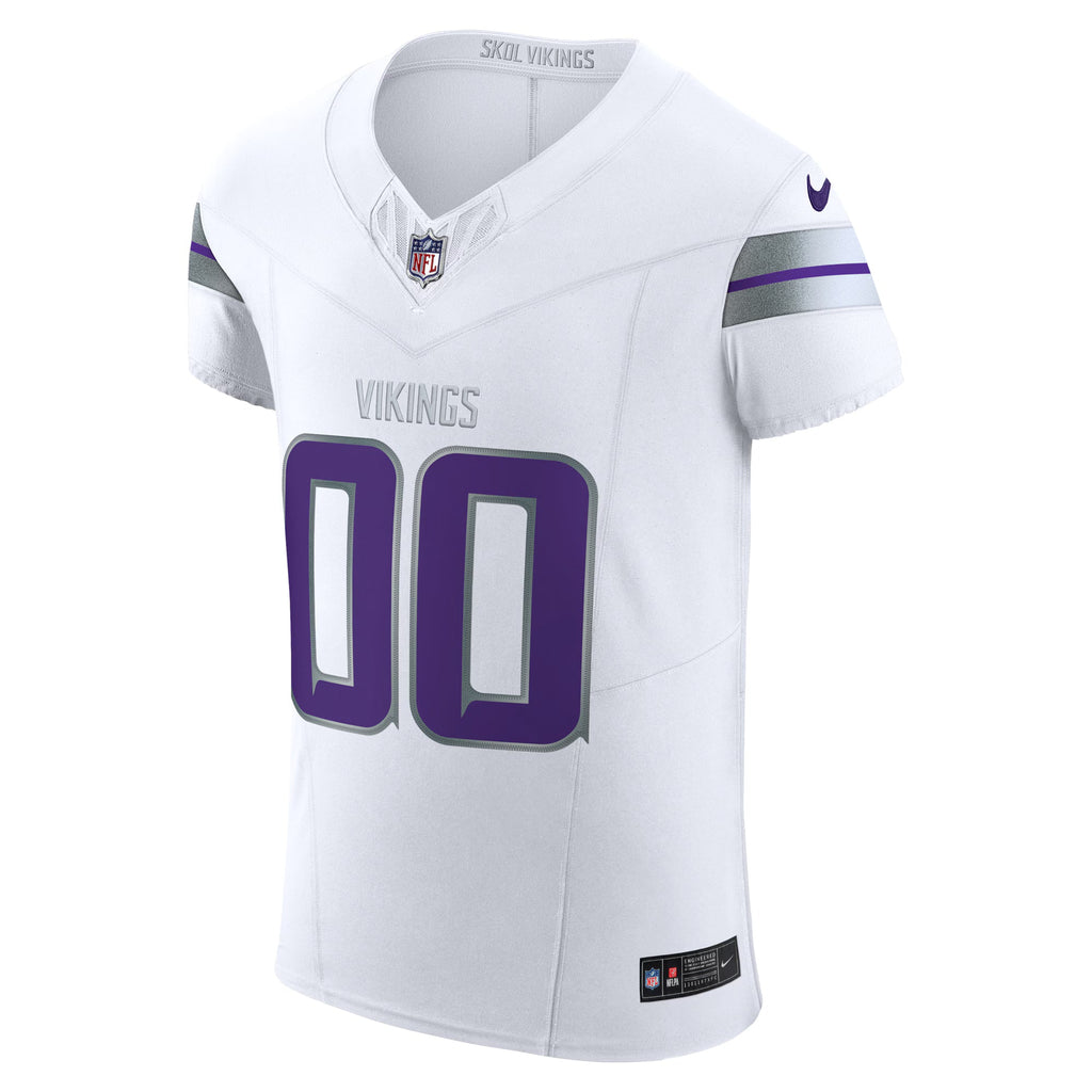 Minnesota Vikings White Vapor F.U.S.E. Elite Custom Jersey