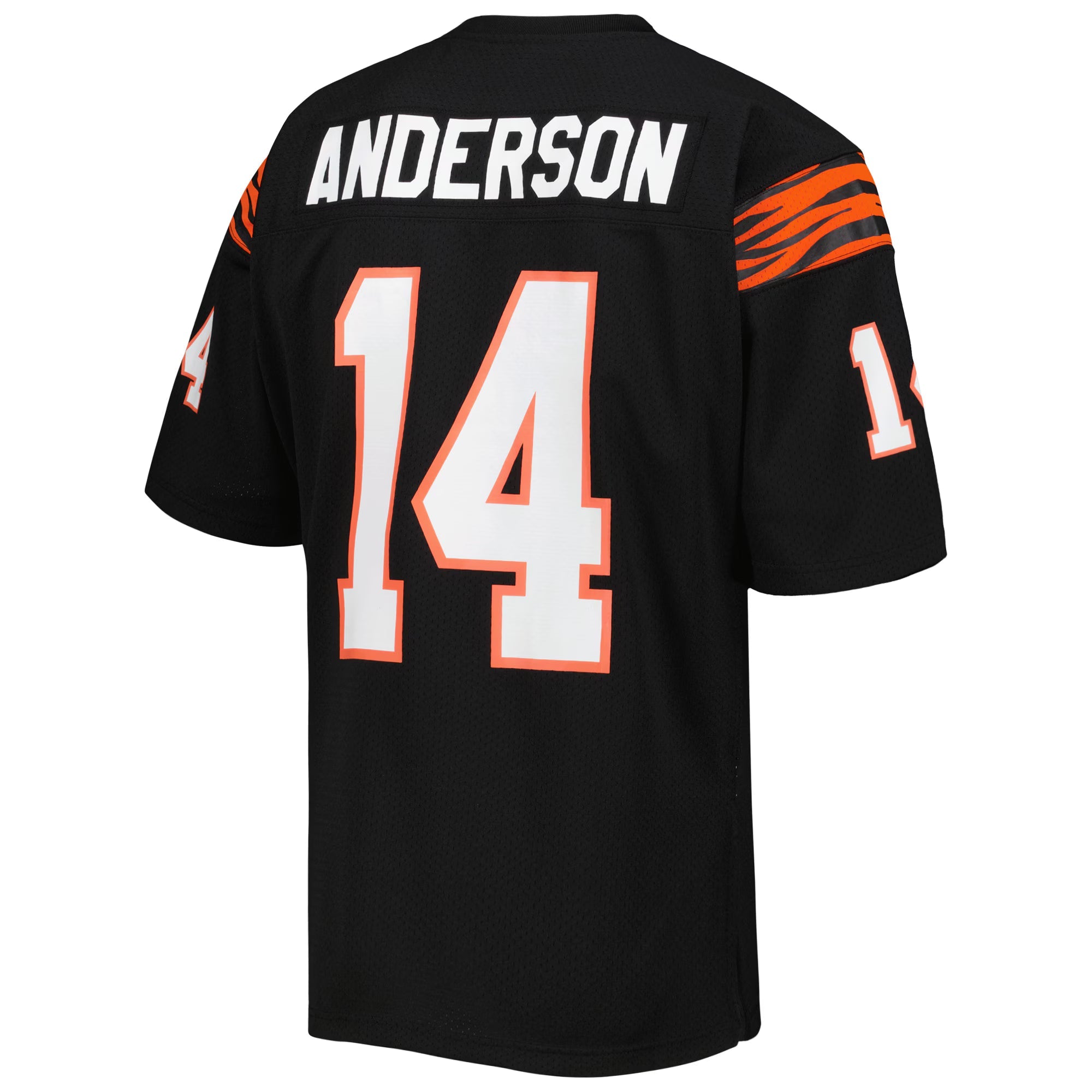 Cincinnati Bengals 1981 Ken Anderson Mitchell & Ness Black Authentic Throwback Retired Player Jersey